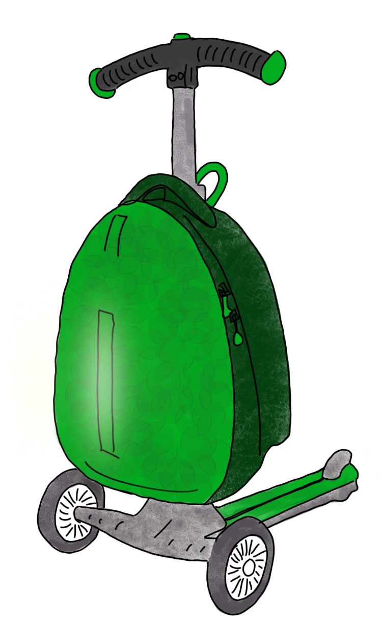 Kindergepaeck-Vergleich -  Kinderkoffer Scooter